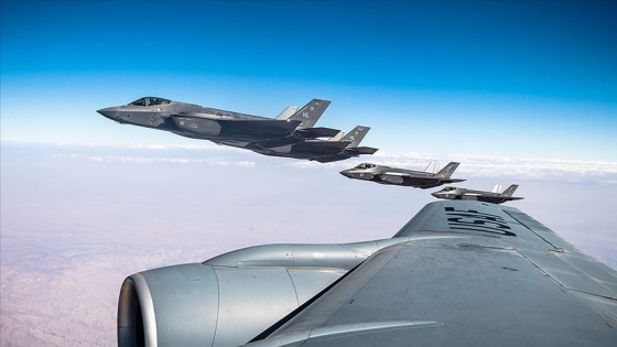 ABD Merkez Kuvvetler Komutanlığından İsrail semalarında F-35 tatbikatı