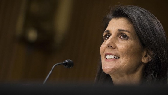 ABD'nin BM Büyükelçisi Haley Türkiye'yi ziyaret edecek