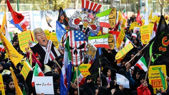 ABD Tahran Büyükelçiliği işgalinin 39'uncu yılı nedeniyle gösteri