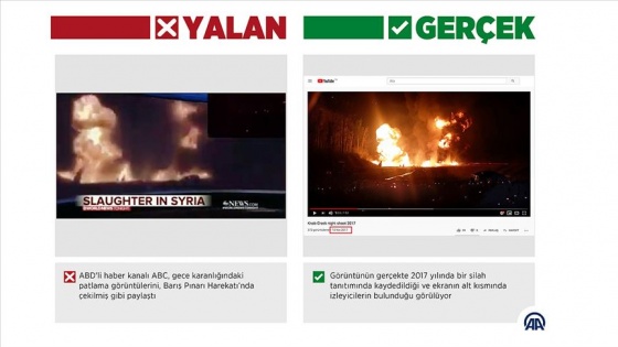 ABD televizyonu silah tanıtımını 'harekatta bombalama' diye çarpıttı