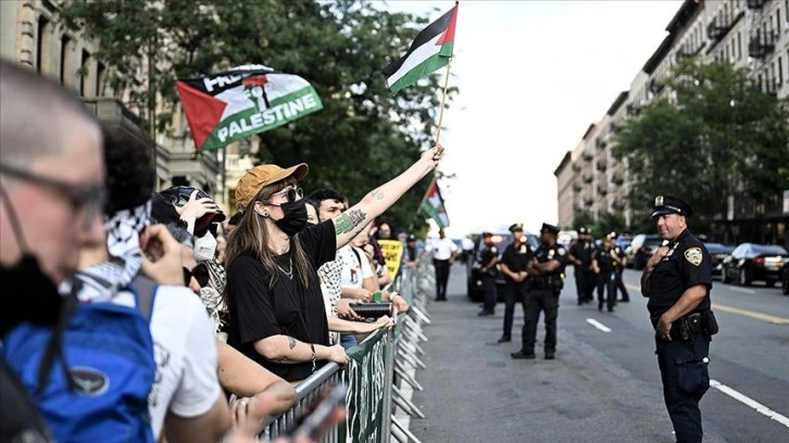 ABD'de Demokrat Parti Kongresi, Filistin destekçisi gösteriler eşliğinde Chicago'da başlad