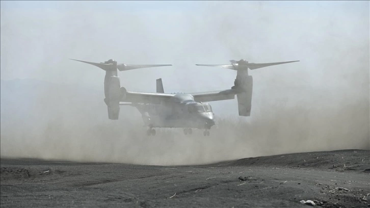 ABD'nin V-22 Osprey askeri uçakları, güvenlik endişesi nedeniyle 2025'e kadar havalanmayac