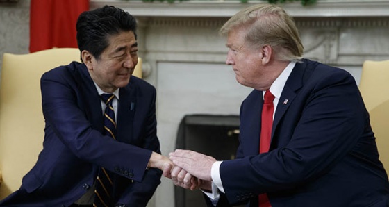 Abe ve Trump telefonda görüştü