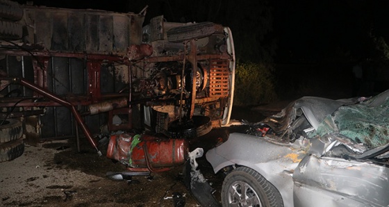 Adana’da feci kaza: 1 ölü, 2’si çocuk 7 yaralı