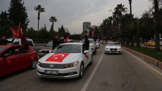 Adana'dan Reyhanlı'ya konvoy