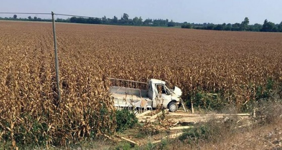 Adana Kozan'da trafik kazası: 1 ölü, 2 yaralı