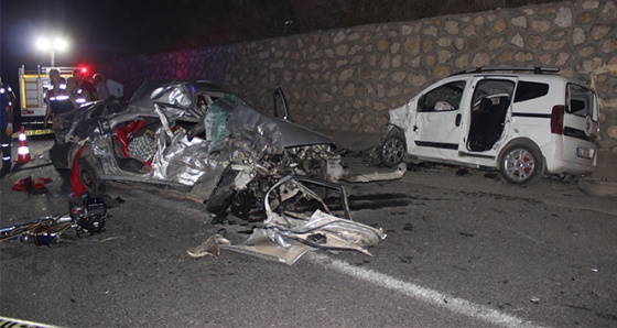 Adıyaman’da feci kaza: Biri uzman çavuş 2 kişi hayatını kaybetti