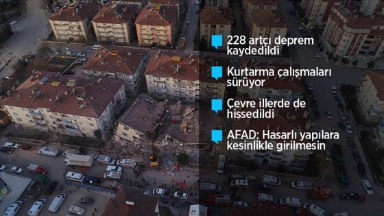 AFAD: Depremde ölenlerin sayısı 21'ye yükseldi, yaralı sayısı 1030