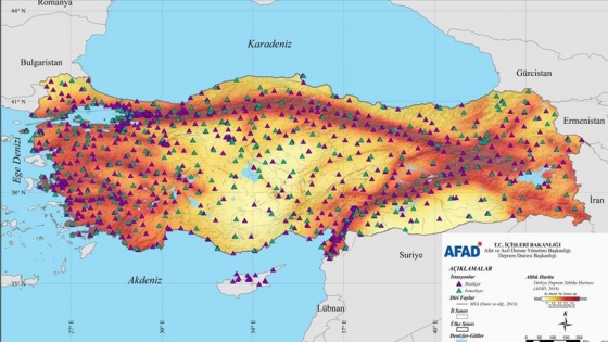 AFAD'ın deprem gözlem istasyonu sayısı 1100'e ulaştı