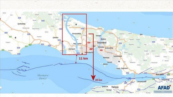 AFAD: Kanal İstanbul ve deprem ilişkisine atfedilen deprem tehlike ve riskleri doğru değildir