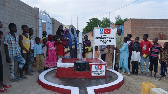 Afrika&#039;da açılan su kuyularına 15 Temmuz şehitlerinin isimleri verildi