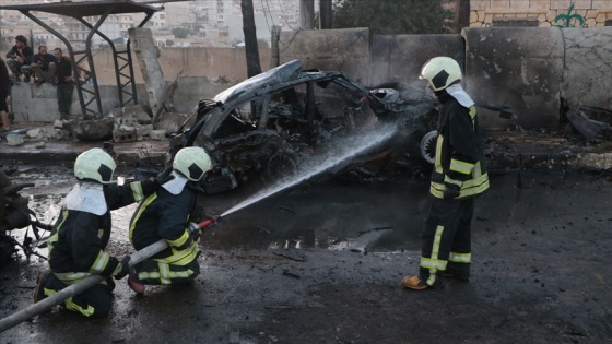 Afrin'de bombalı terör saldırısı