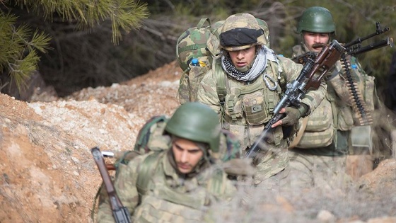 Afrin'de stratejik Burseya Dağı ve üç köy ele geçirildi