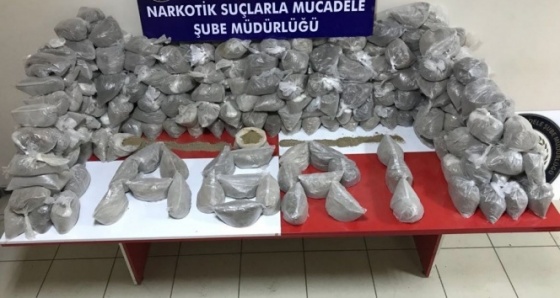 Ağrı'da 297 kilo eroin ele geçirildi