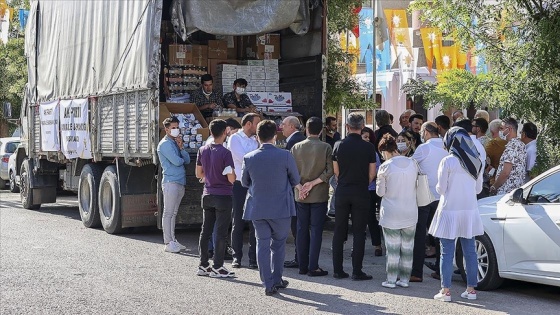 AK Parti Ankara İl Başkanlığından orman yangınlarının etkili olduğu illere yardım