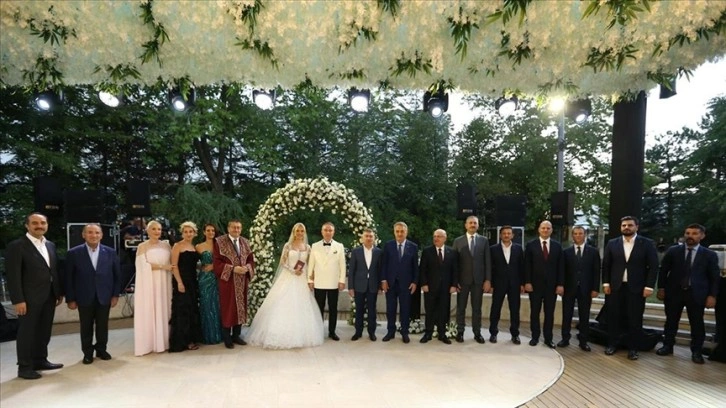 AK Parti Ankara Milletvekili Murat Alparslan ile Serap Gürbüz evlendi