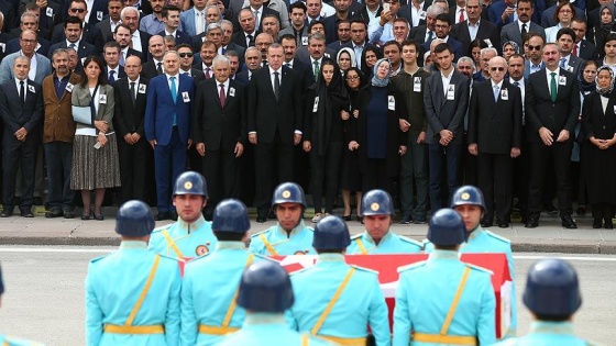 AK Parti Gaziantep Milletvekili Yüksel için TBMM'de cenaze töreni