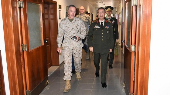 Akar ve Dunford İncirlik'te görüşecek