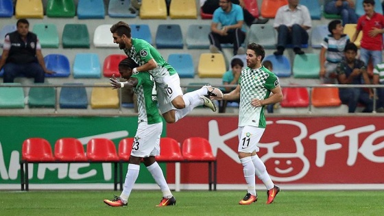 Akhisar Belediyespor deplasmanda galip