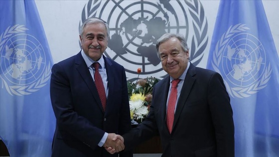 Akıncı, BM Genel Sekreteri Guterres ile görüştü