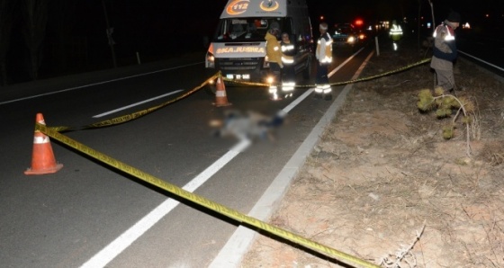 Aksaray'da otomobilin çarptığı İran uyruklu şahıs öldü