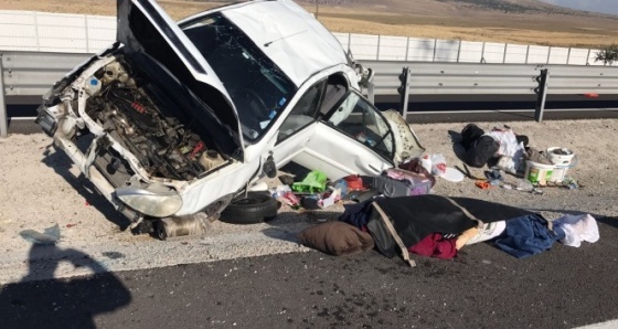 Aksaray’da trafik kazası: 1 ölü, 3 yaralı