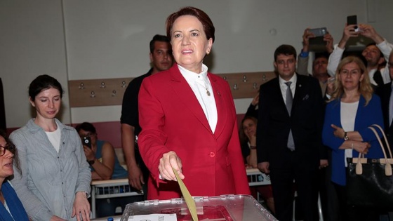 Akşener'in oy kullandığı sandıktan Erdoğan çıktı