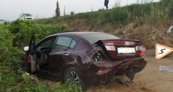 Alaşehir’de kaza: 4 yaralı