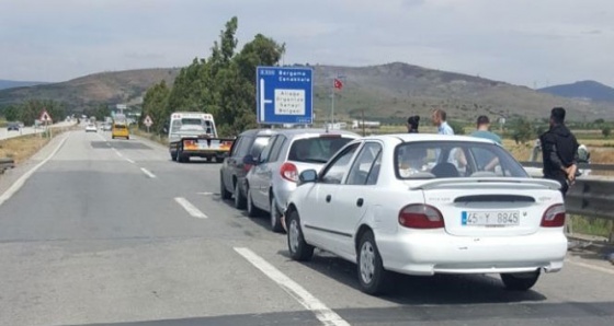 Aliağa'da zincirleme kaza