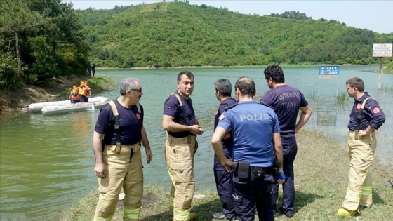 Alibeyköy Barajına giren 2 çocuk kayboldu