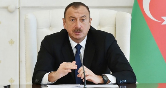 Aliyev'den Cumhurbaşkanı Erdoğan'a taziye mesajı