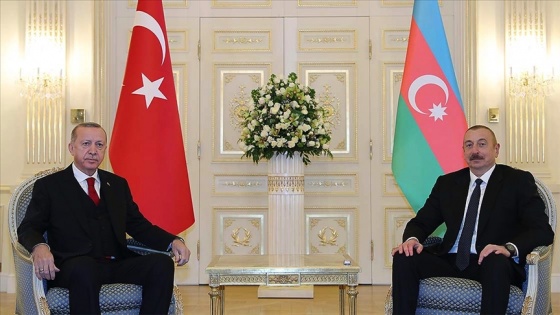 Aliyev'den Erdoğan'a Gara'daki şehitler için başsağlığı mesajı