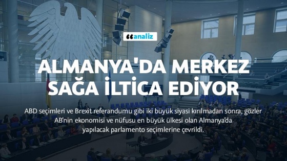 Almanya'da merkez, sağa iltica ediyor