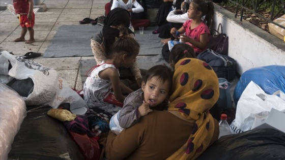 Almanya'nın Yunanistan'daki mülteci kamplarına ilişkin raporunda 'durum felaket'