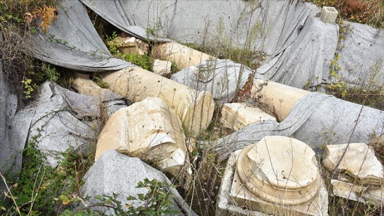 Amasra'da tapınak kalıntıları bulundu