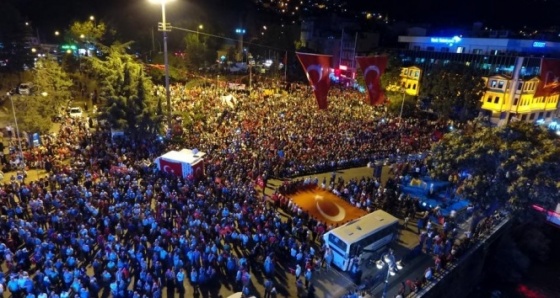 Amasya’da binler tek yürek oldu