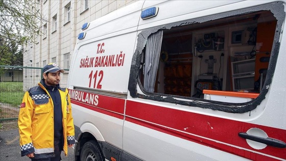 Ambulansa saldıran zanlılar tutuklandı