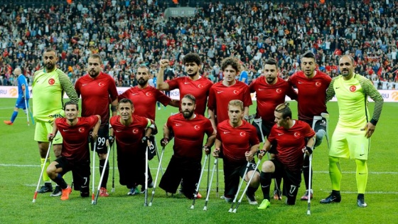 Ampute Mili Futbol Takımı ABD'yi 5-1 mağlup etti