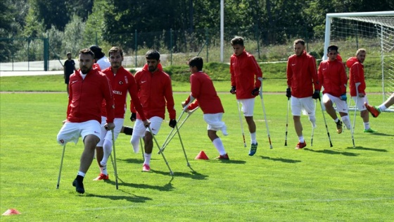 Ampute Milli Futbol Takımı saha antrenmanlarına başlıyor