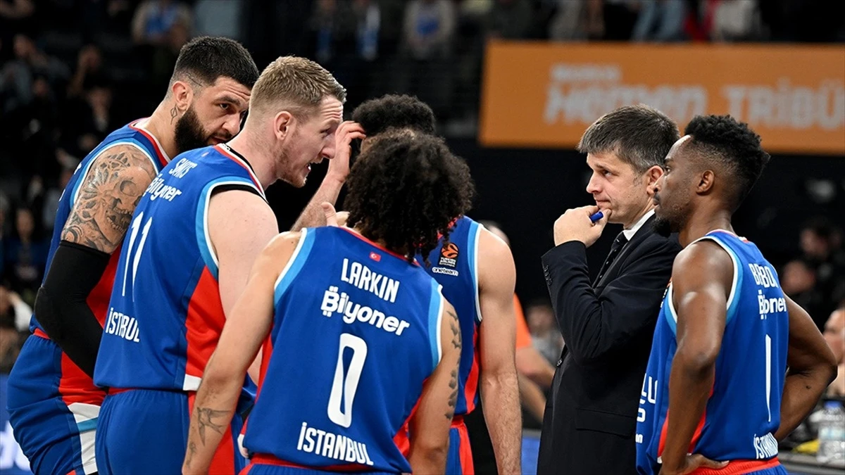 Anadolu Efes, THY Avrupa Ligi'nde yarın Partizan'ı ağırlayacak