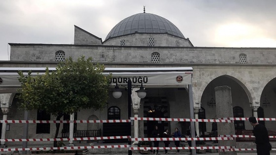 Anadolu'nun en eski camii Habib-i Neccar'da onarım çalışması