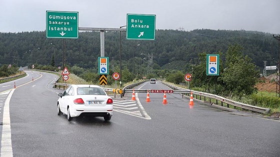 Anadolu Otoyolu'ndaki bakım çalışmaları tamamlandı