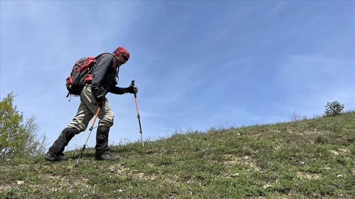 'Anadolu Parsı' unvanı için 58'inci tırmanışını Küre Dağları'nın zirvesine yaptı