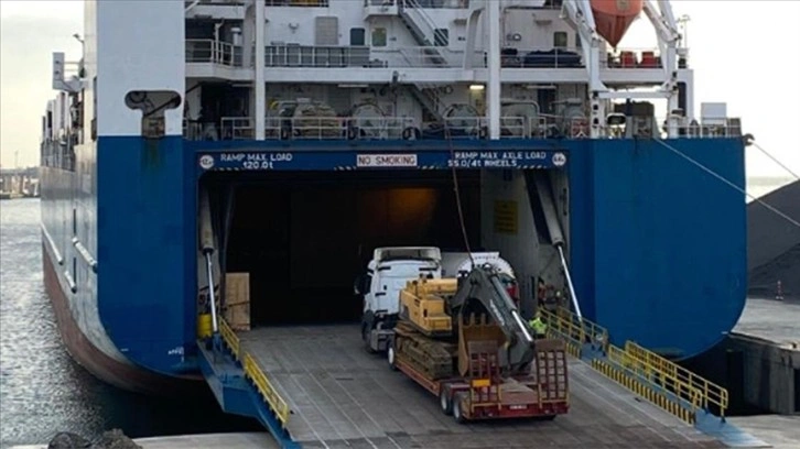 Anadolu Port İstanbul Limanı'ndan deprem bölgesine insani yardım yüklü bir gemi daha yola çıkac