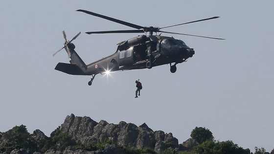 Anadolu Yıldızı tatbikatında 'kaybolan 6 dağcı' kurtarıldı