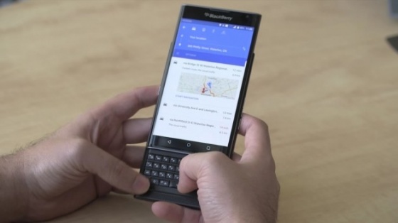 Android 6.0, Blackberry Priv'de göründü