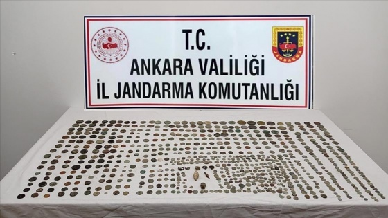 Ankara'da 718 parça tarihi eser ele geçirildi