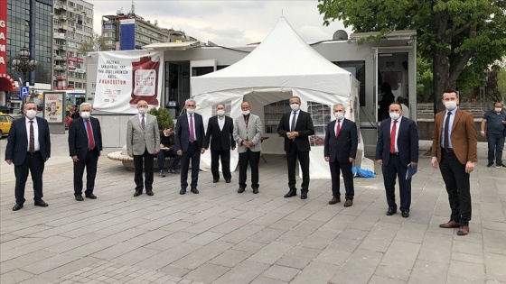 Ankara'da din görevlilerinden kan bağışı