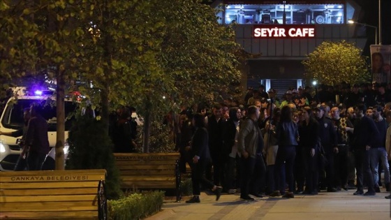 Ankara'da izinsiz gösteriye polis müdahalesi