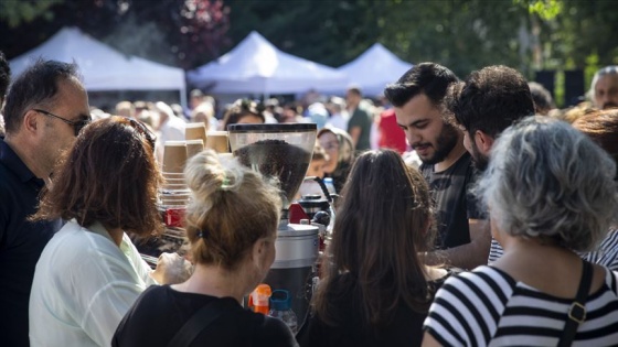 Ankara'da kahve tutkunları festivalde buluştu